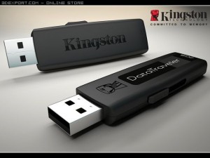 kingston datatraveler 2gb 3D Model