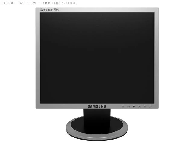 samsung syncmaster 740n 3D Model .c4d .max .obj .3ds .fbx .stl .blend 