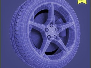 car wheel 001 3D Model