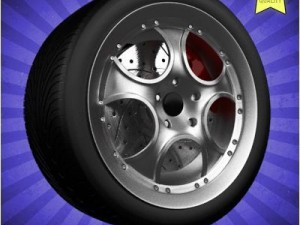 car wheel 002 3D-Modell
