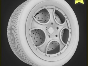 car wheel 002 3Dモデル