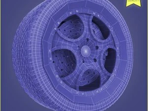 car wheel 002 3D Model