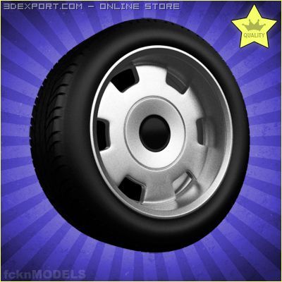 car wheel 004 Modello 3D .c4d .max .obj .3ds .fbx .stl .blend 