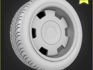 car wheel 004 Modello 3D