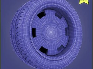 car wheel 004 3D Model