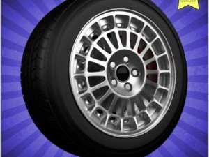 car wheel 007 3D Model