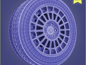 car wheel 007 3D Model