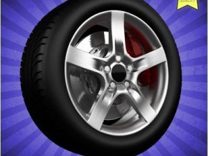 car wheel 008 3D Model