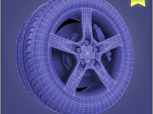 car wheel 008 3D मॉडल