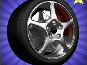 car wheel 010 3D Model