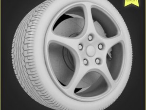 car wheel 010 3D Model