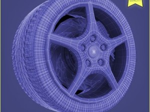 car wheel 010 3D Model