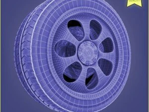 car wheel 011 3D Model