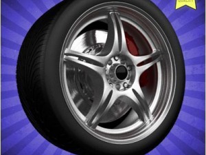 car wheel 015 3D-Modell