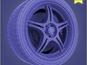 car wheel 015 3D-Modell