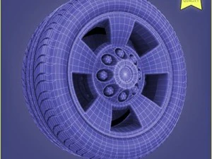 car wheel 017 3D Model