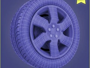 car wheel 018 3D Model