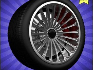 car wheel 019 3D-Modell