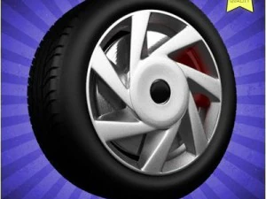 ruota auto 020 Modello 3D