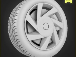 car wheel 020 3D Model