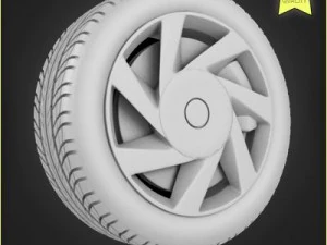 car wheel 020 3D Model