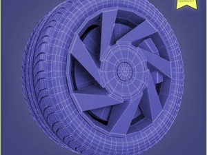 car wheel 020 3D Model