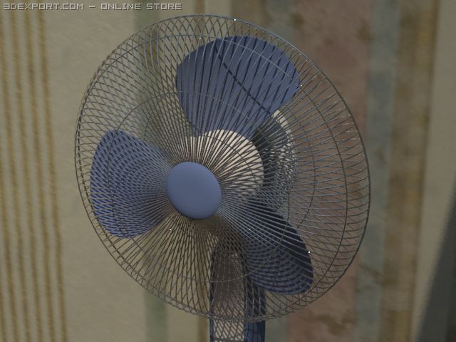 ventilator 3D Model .c4d .max .obj .3ds .fbx .stl .blend
