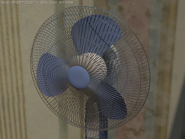 ventilator 3D Model .c4d .max .obj .3ds .fbx .stl .blend 