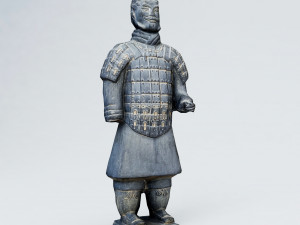 terracotta army scan 3d pbr 3D Модель