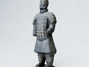 terracotta army scan 3d pbr 3D Model