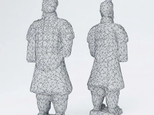 terracotta army scan 3d pbr 3D Model