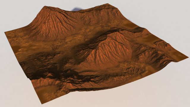 Terrain map Pack1 4K CG Textures .c4d .max .obj .3ds .fbx .stl .blend 