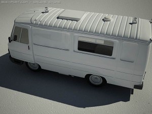 bus Model 3D