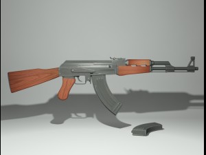 ak 47 3D Model