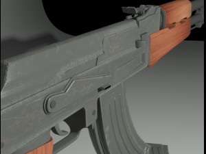 ak 47 3D Model