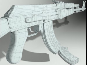 ak 47 3D Model