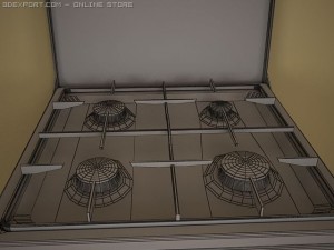gasfire 3D Модель