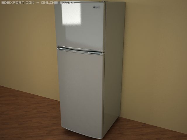refrigerator 3D मॉडल .c4d .max .obj .3ds .fbx .stl .blend 