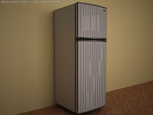 refrigerator 3D मॉडल