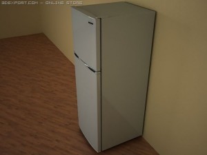 refrigerator 3D मॉडल
