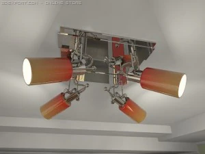 lampada spot lussole tolmezzo Modello 3D