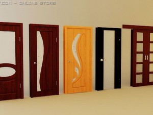 collection of door Modelo 3D