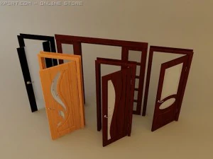 collection of door 3D Model