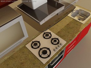kitchen guirinni Modèle 3D