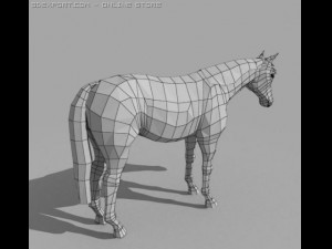 horse Modelo 3D
