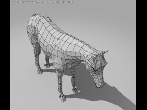 horse Modelo 3D