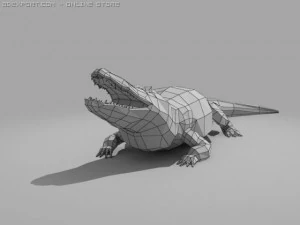 alligator 3D Model