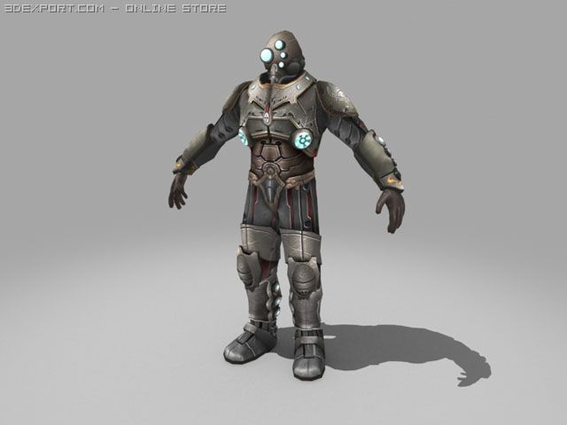 bot 3D-Modell .c4d .max .obj .3ds .fbx .stl .blend 