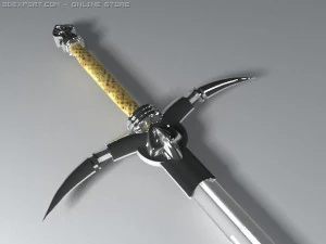 sword by maiyry 3D Model