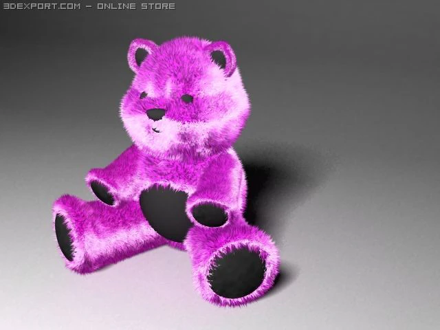 bear by maiyry 3D Model .c4d .max .obj .3ds .fbx .stl .blend 
